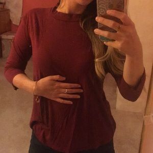 Maroon blouse